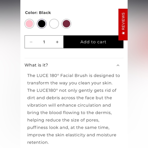 Luce Beauty LUCE180 Facial Cleansing and Anti-Aging Device - Picture 10 of 13